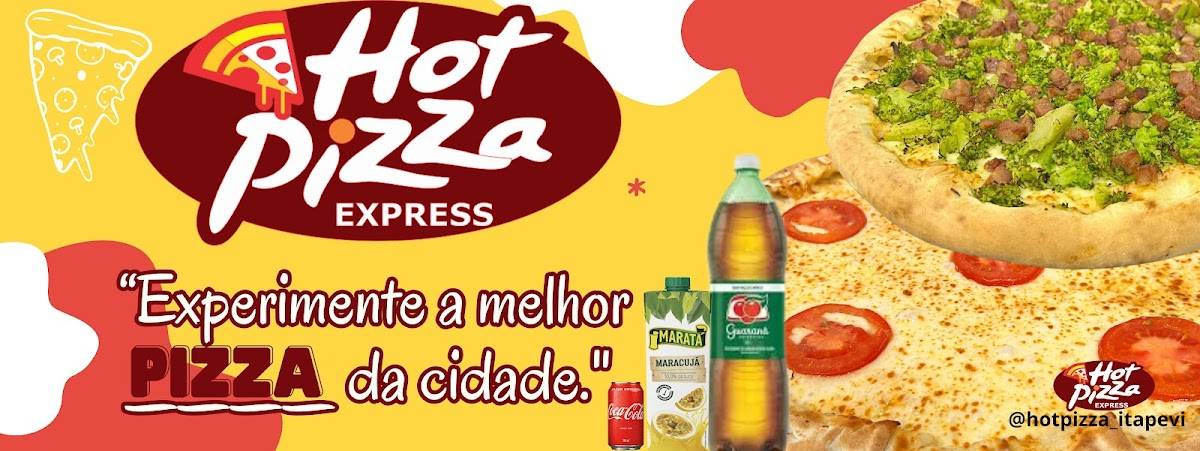 HOT PIZZA cardápio
