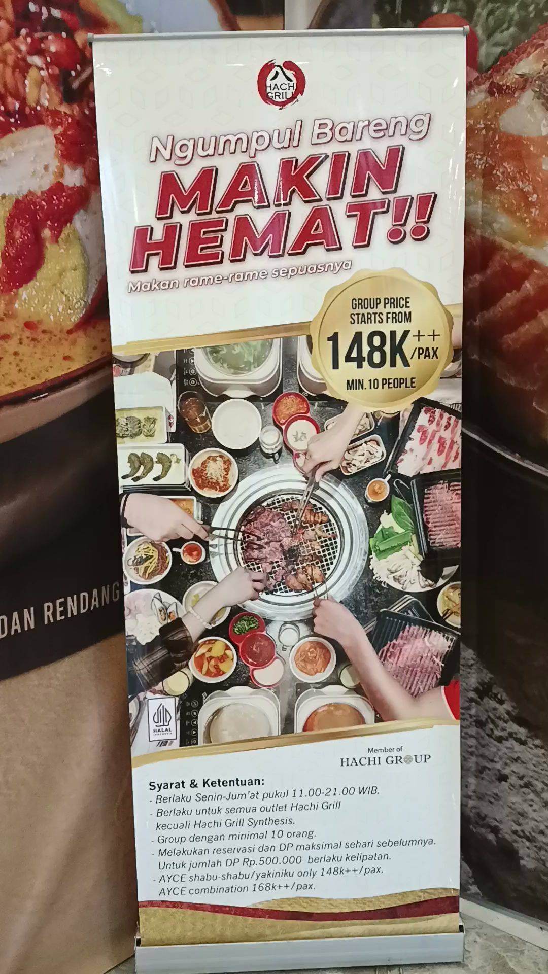 Menu At Hachi Grill Puri Indah Restaurant, West Jakarta