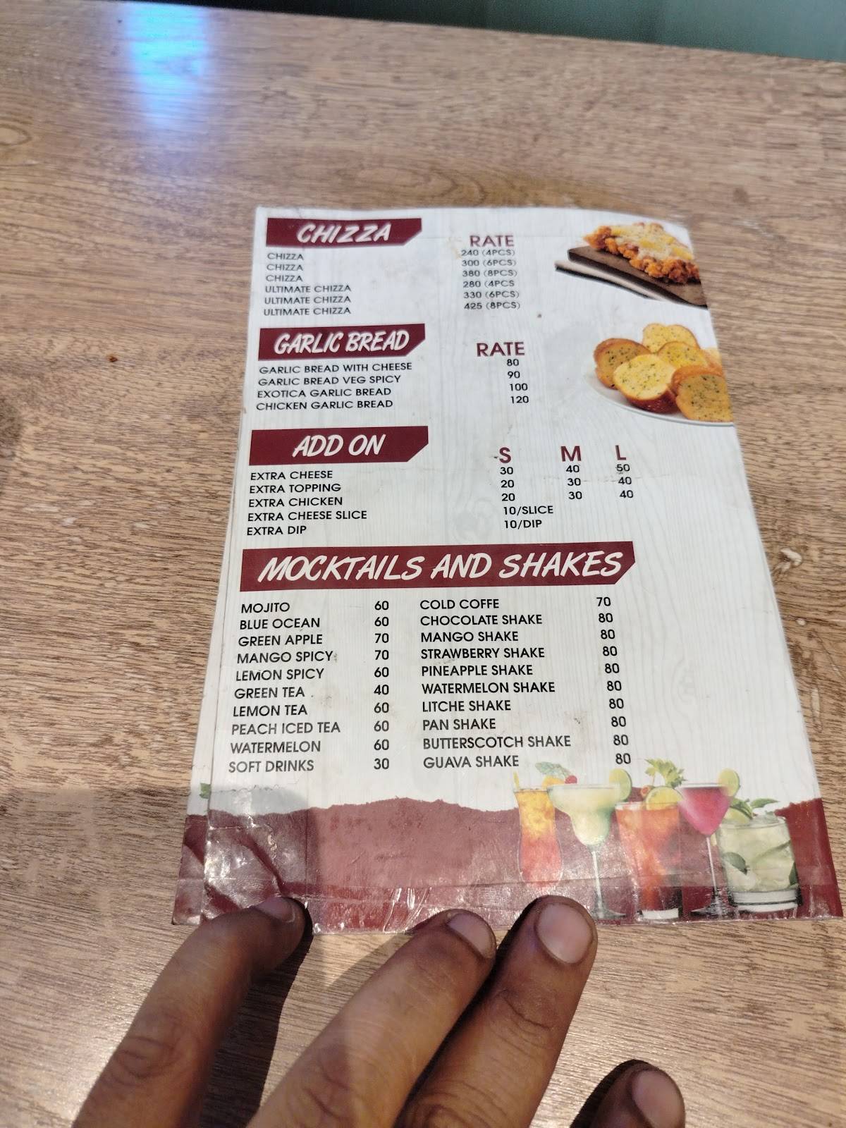 Halal Pizza Fun menu