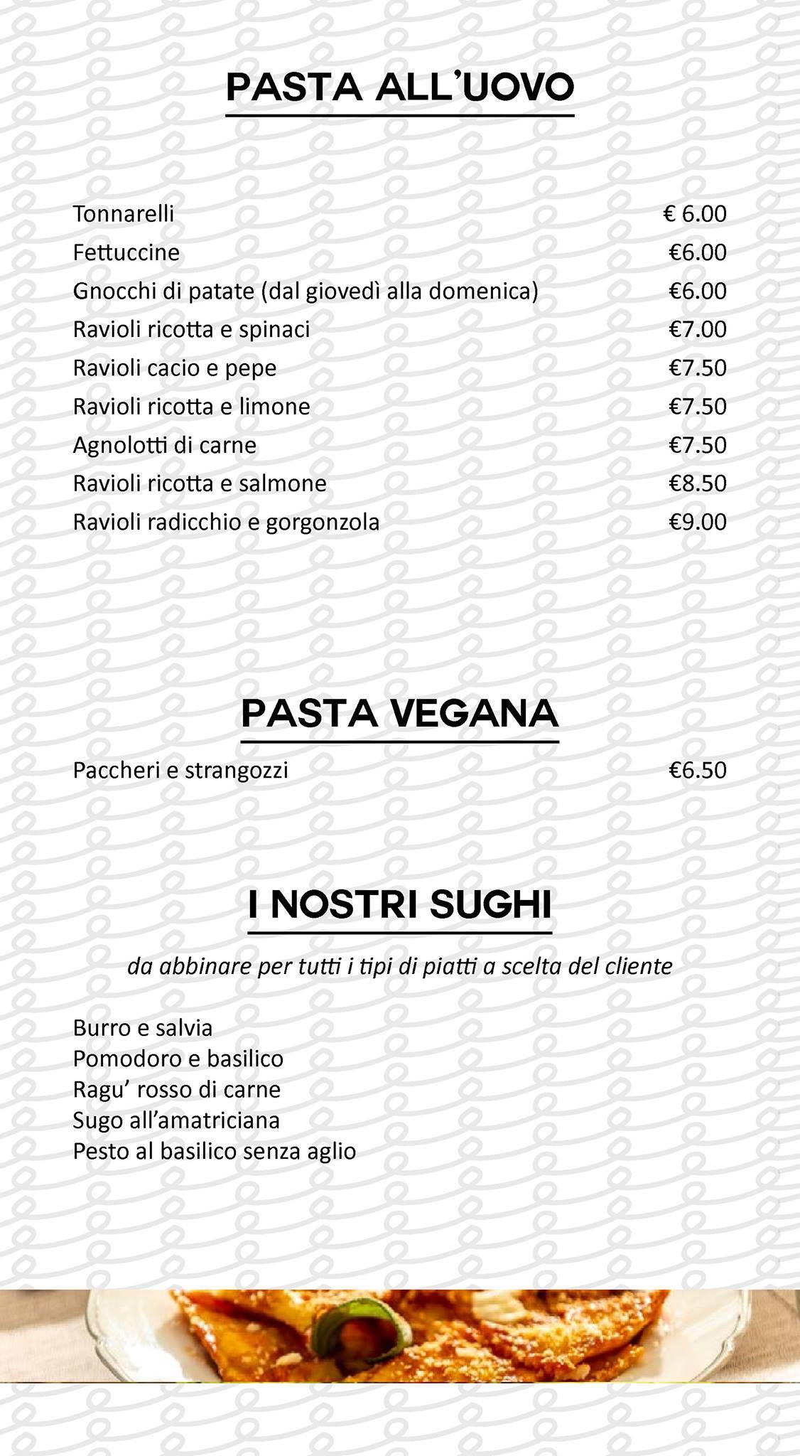 Menu di Halley S.n.c. Roma 