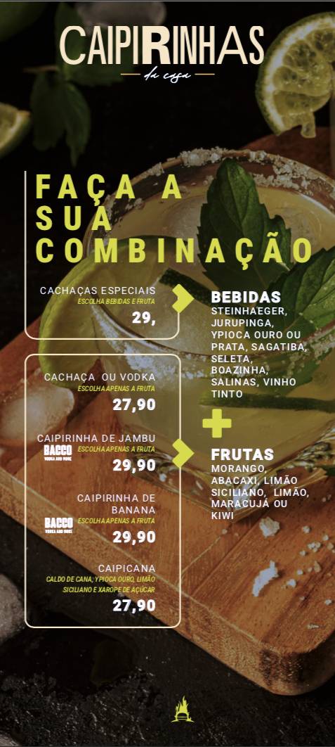 Hamburgueria Água Verde cardápio