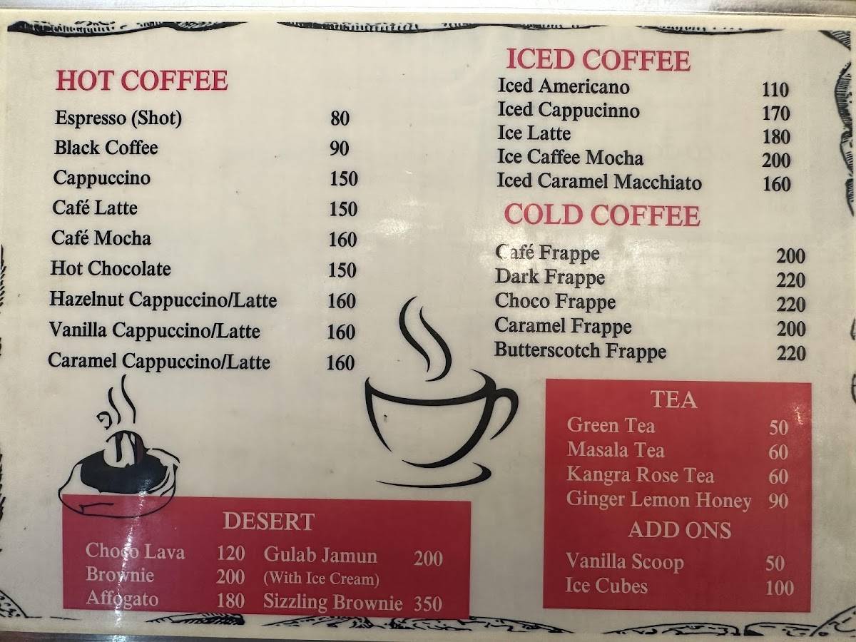 Himalayan Pizza - Bir menu