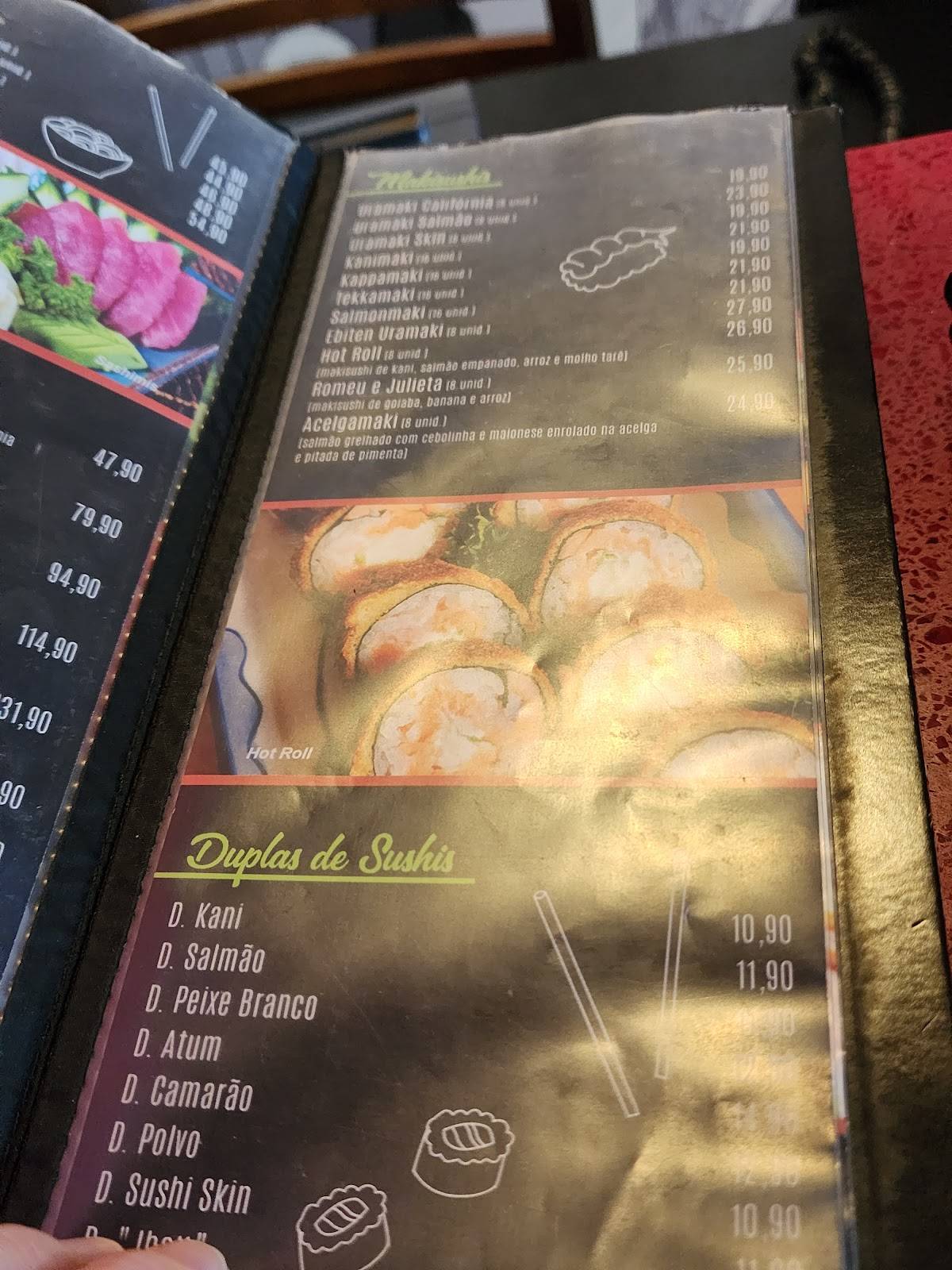 Hokan Sushi Bar cardápio
