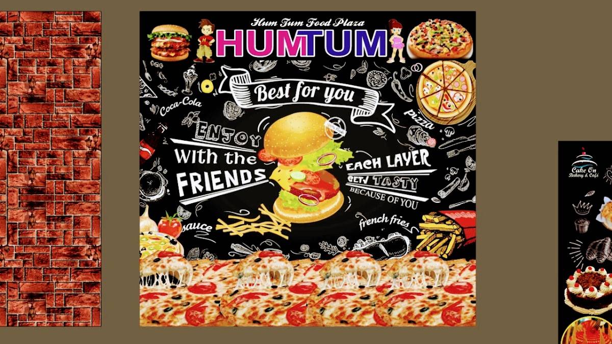 Hum tum food plaza resturant and cafe menu