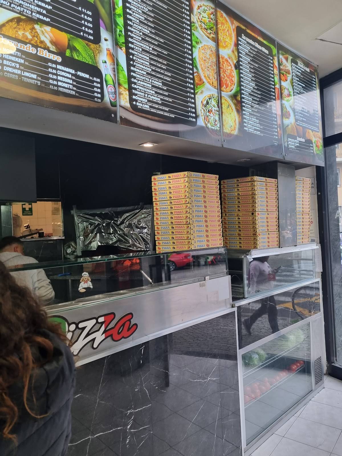 Menu di PIZZERIA KEBAP degli FORNO A LEGNA 