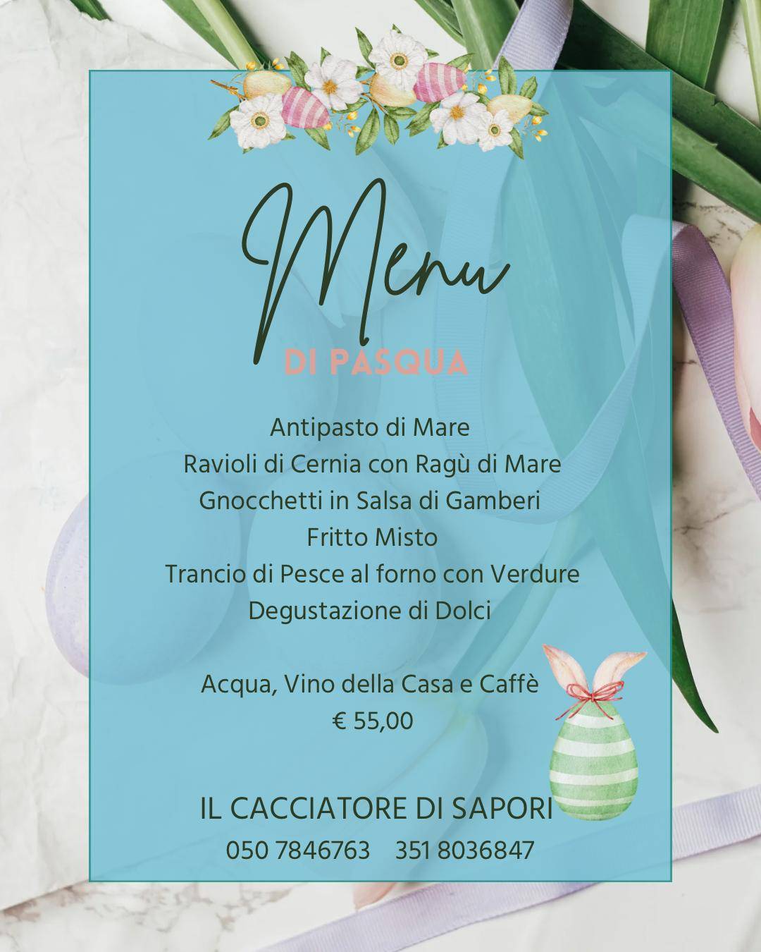 Menu di Il Cacciatore di Sapori