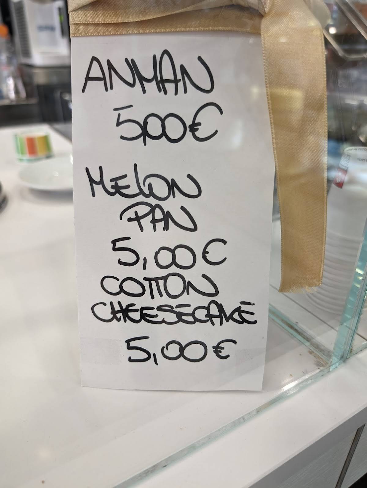 Menu di Il Dolce Sorriso Roma 