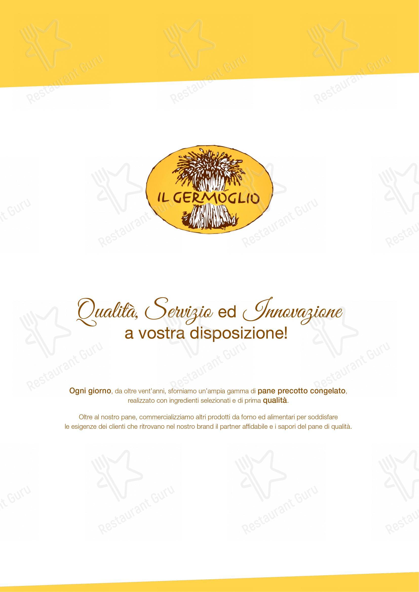 Il Germoglio Srl in Lazise - Menu
