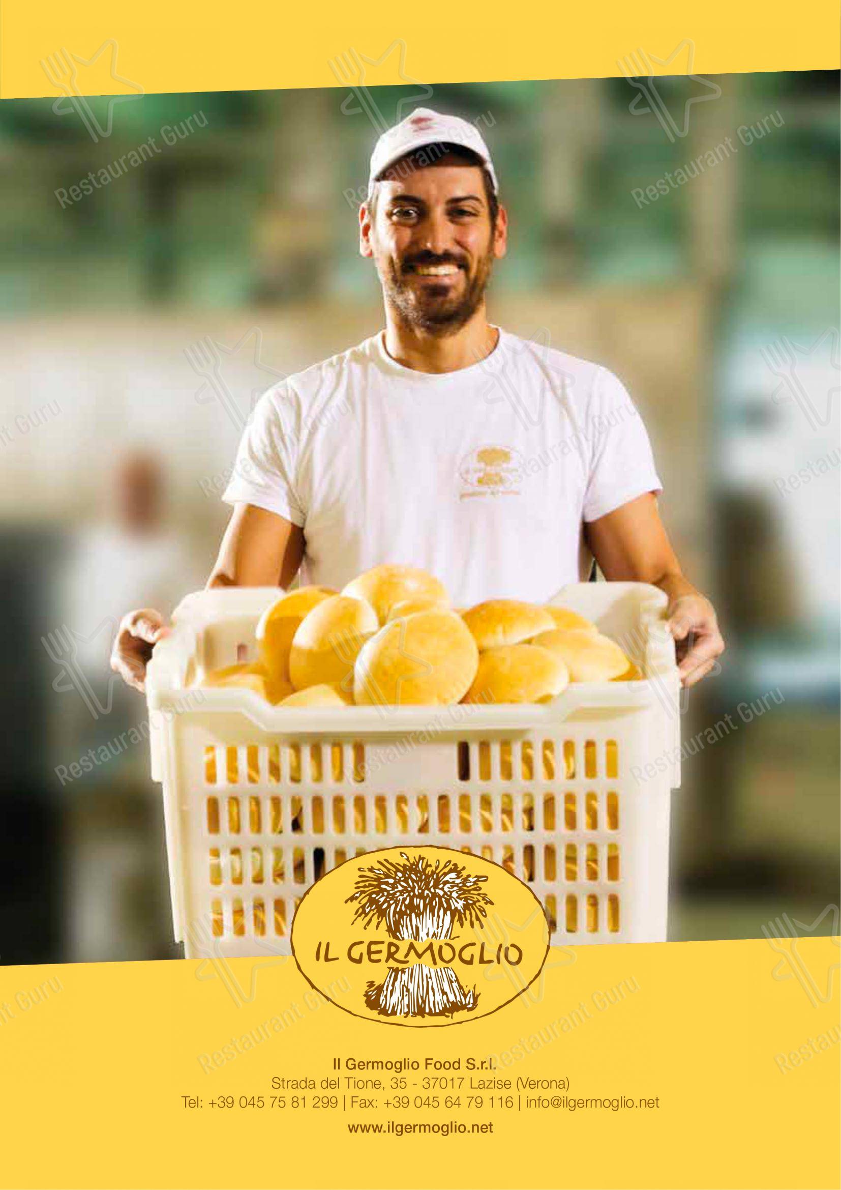 Menu di Il Germoglio Srl - Menu