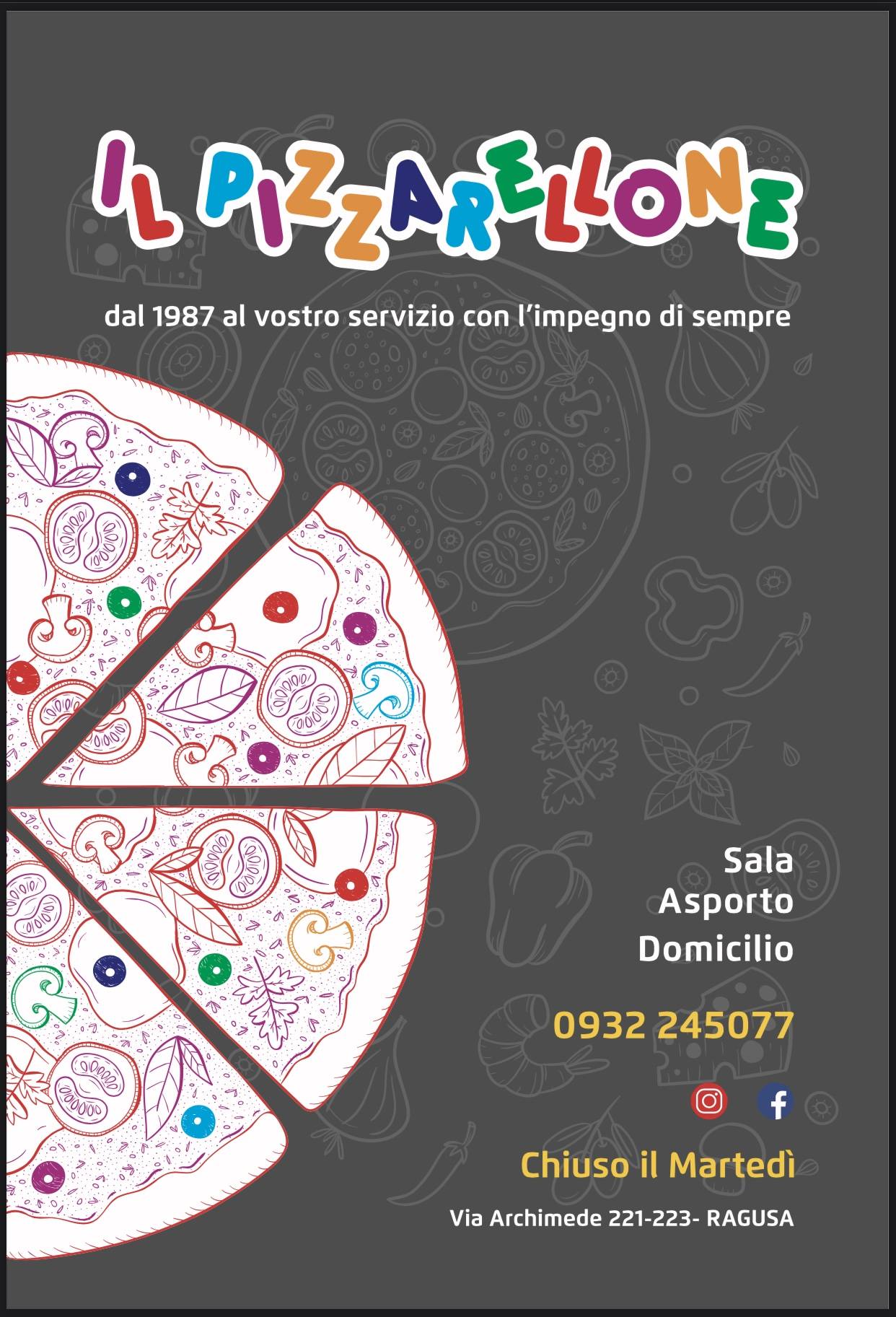 Menu di Il Pizzarellone Di Piero Musarra 