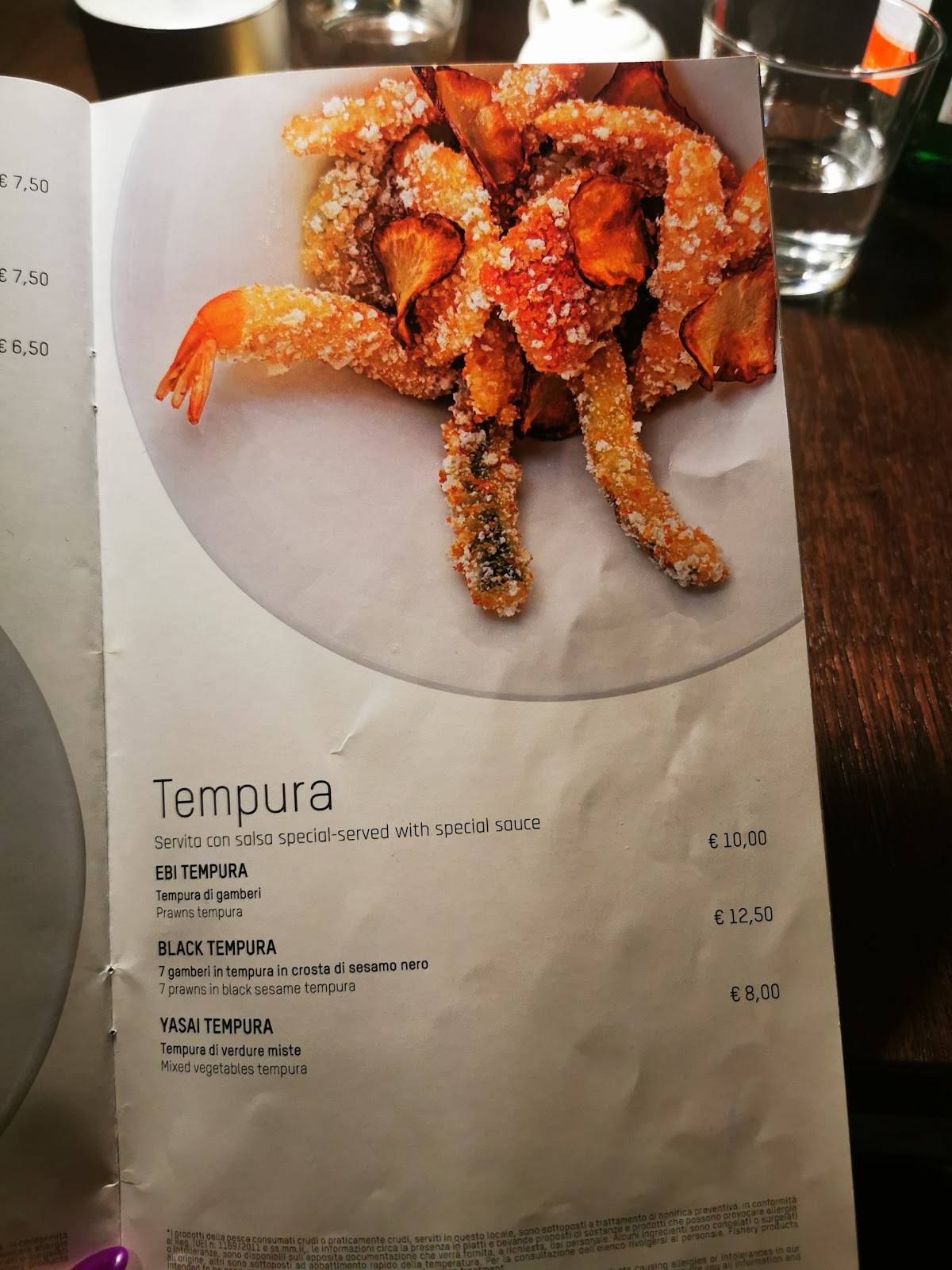 Menu di Inki Makisushi 