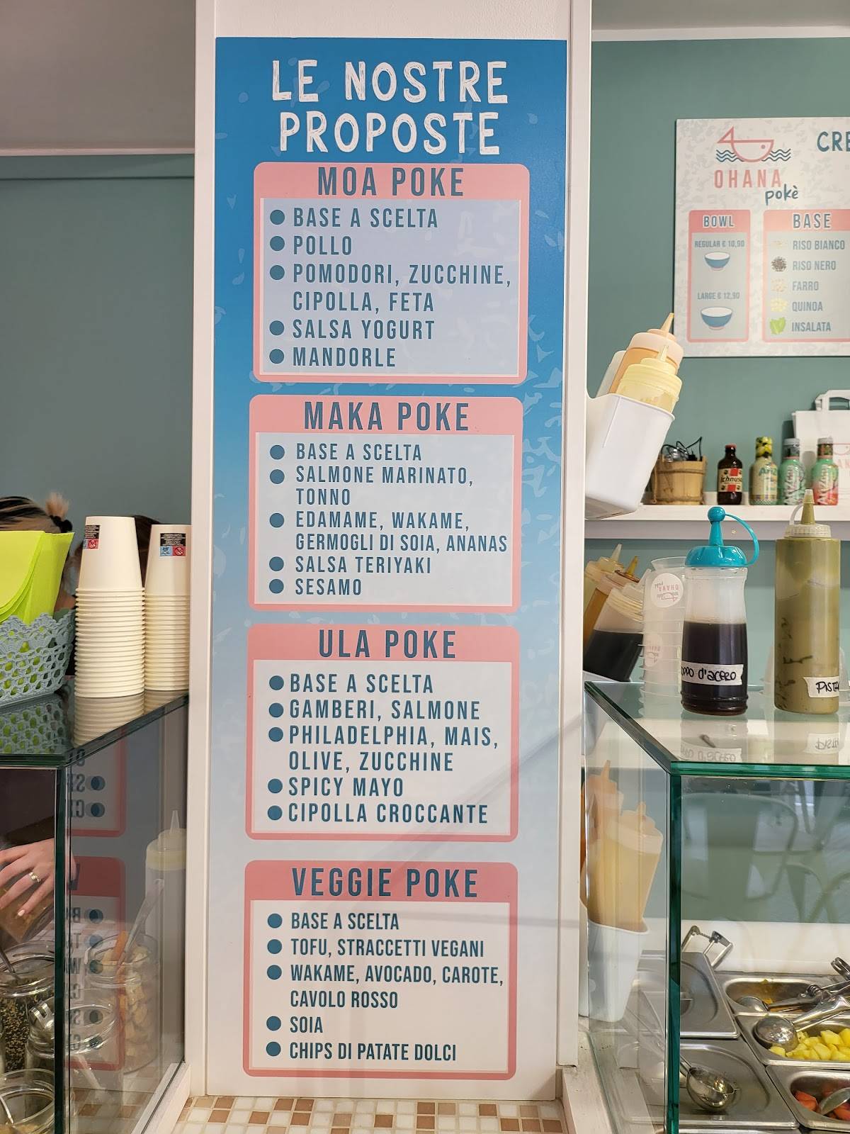 Menu di Ohana Poke 