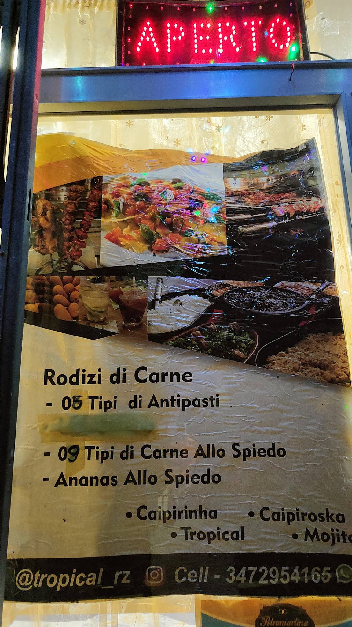 Menu di Ipanema Tropical 