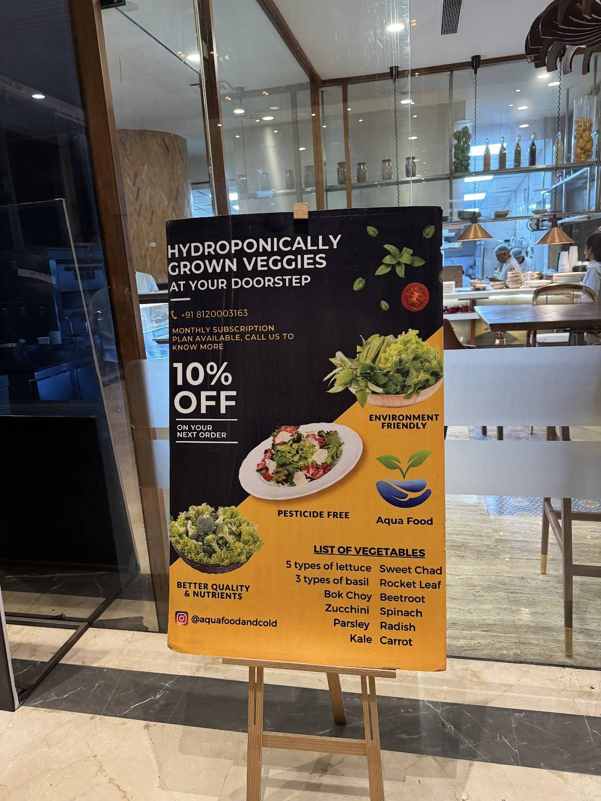 Iraa menu