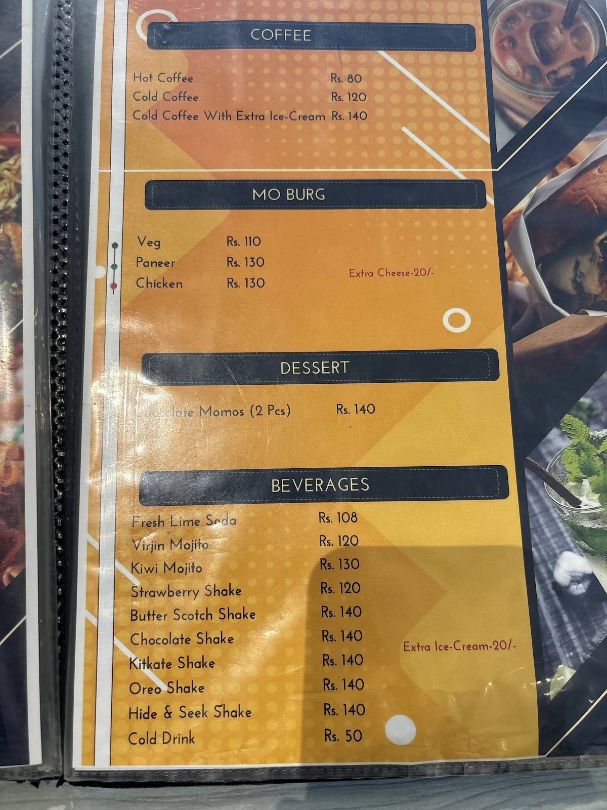 Momo Magic Cafe & Indian Masala Magic Itanagar menu