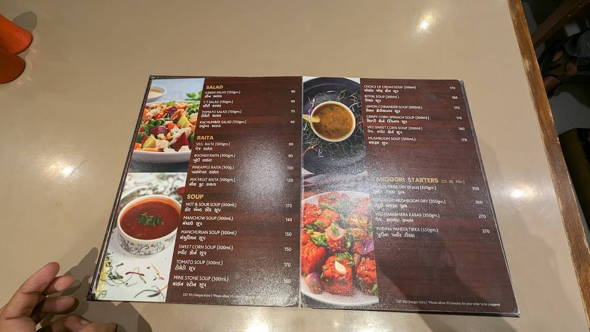 Dosa House menu
