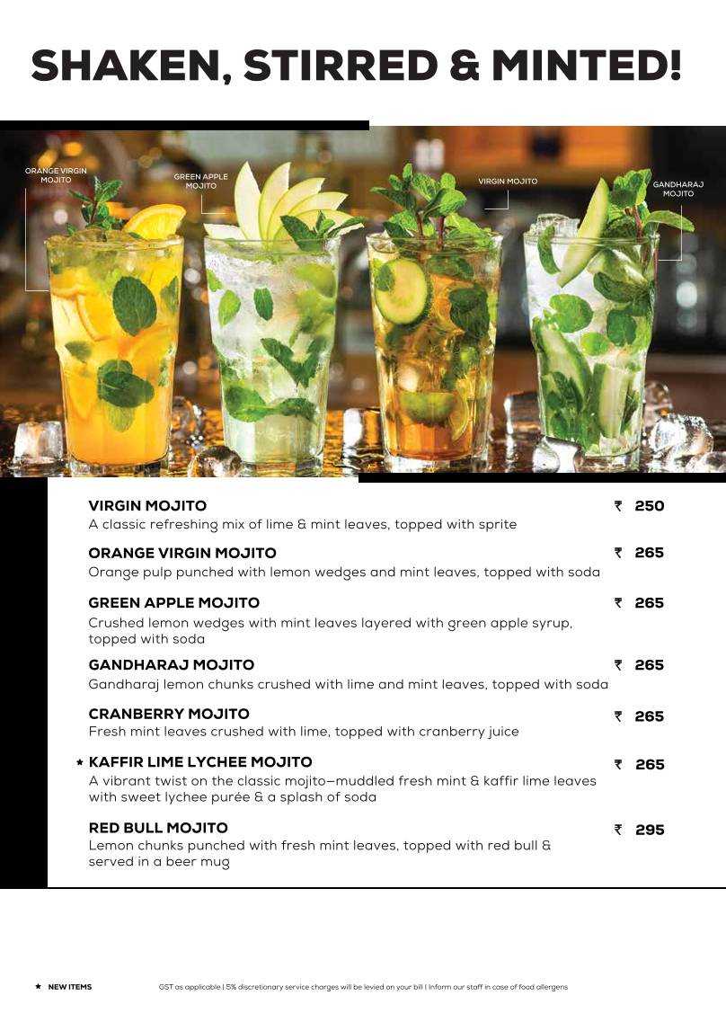 Chai Break Cafe & Bar - Jamshedpur menu