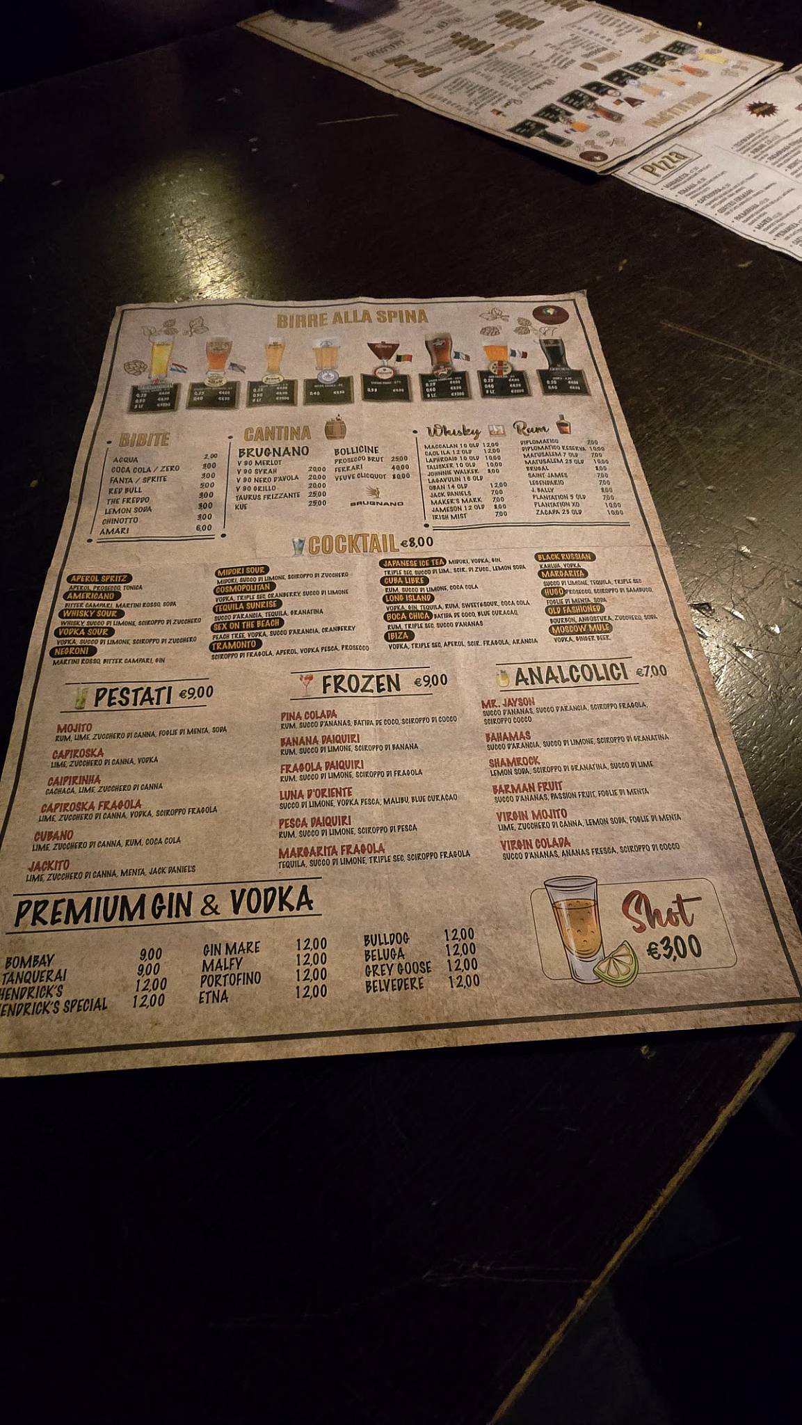 Menu di Jayson Irish Pub 