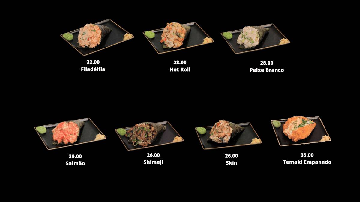 KODAI SUSHI SANTANA - Rodízio e Restaurante Japonês cardápio