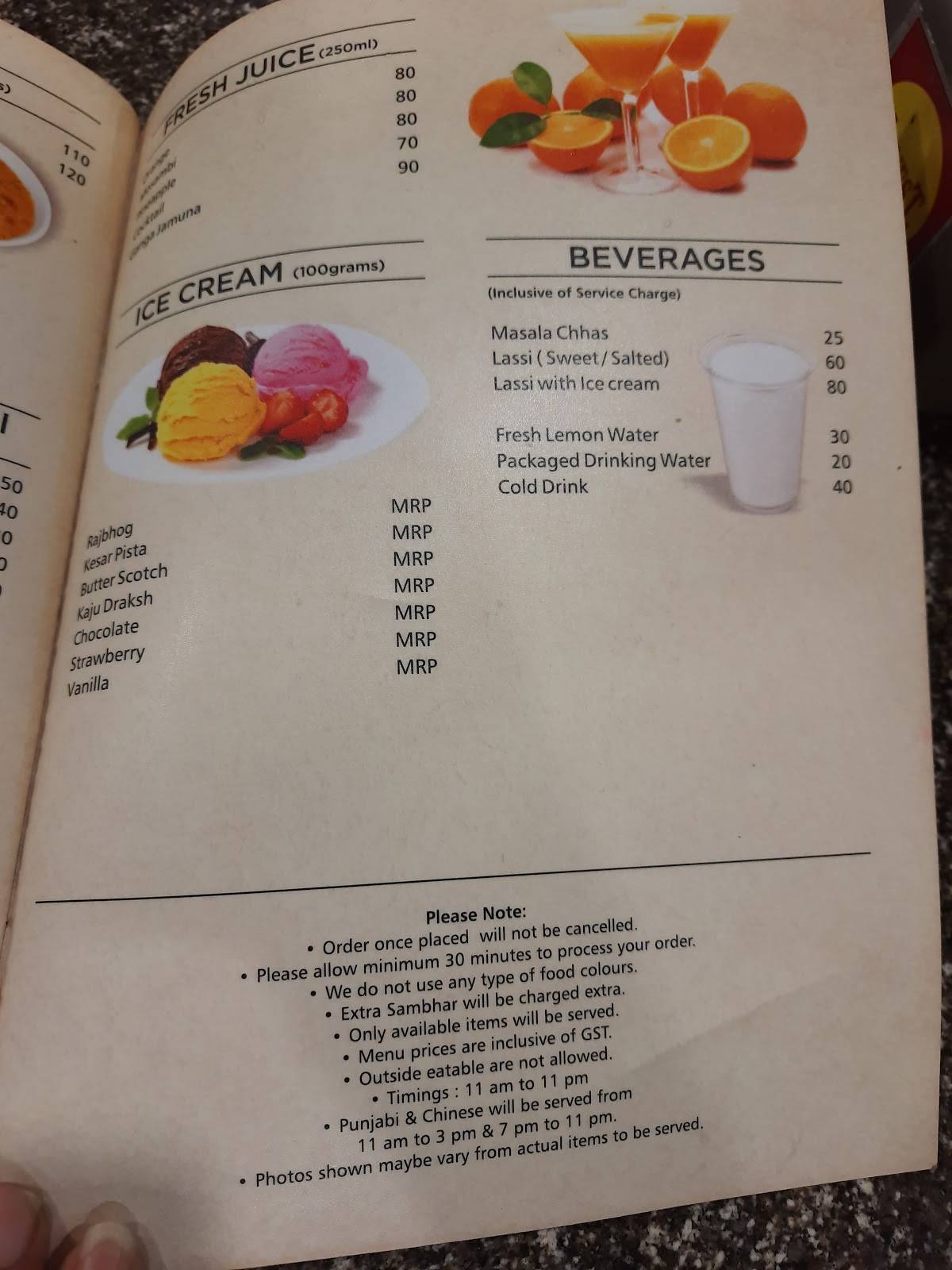 Honest Restaurant Bellevue Menu - udmpt5b