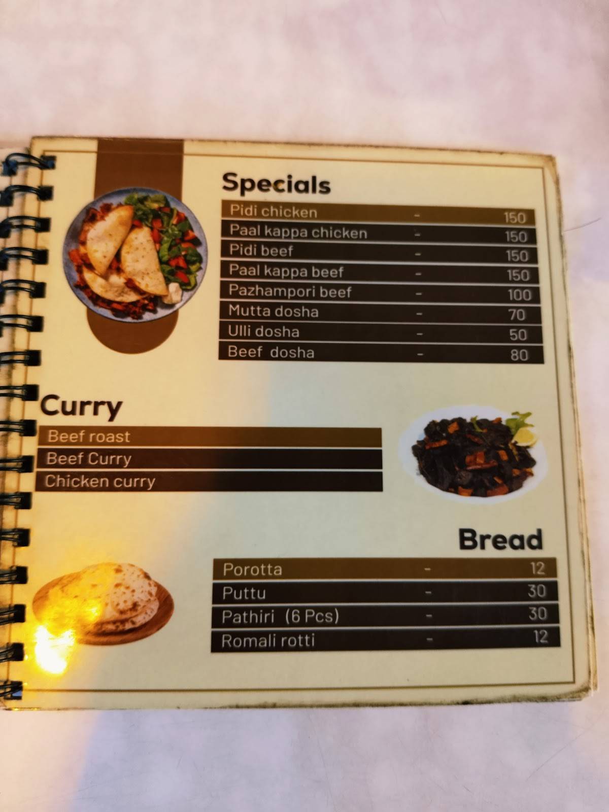Kava Resto Cafe menu