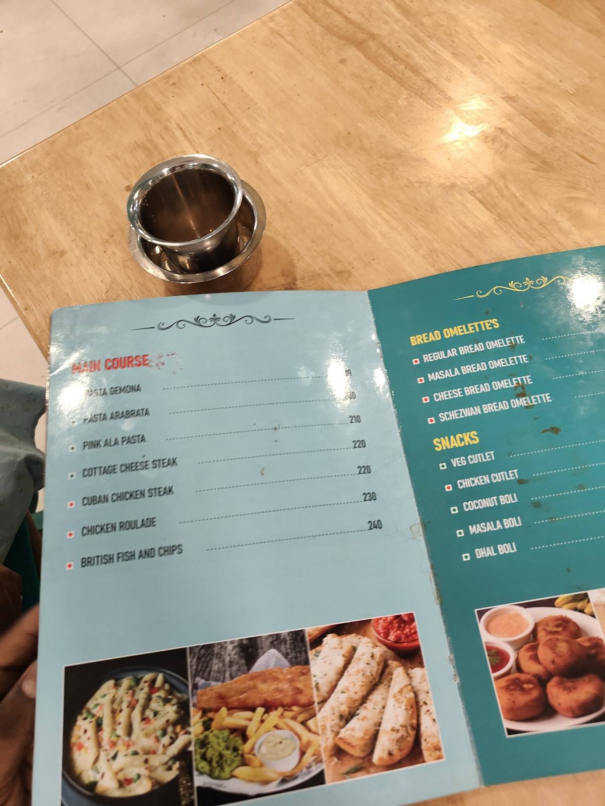 Kavin's Bake House menu