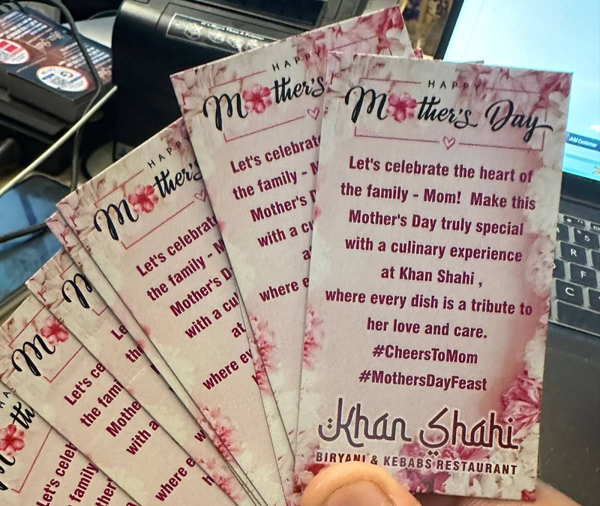 Khan Shahi Biryani & Kebabs menu