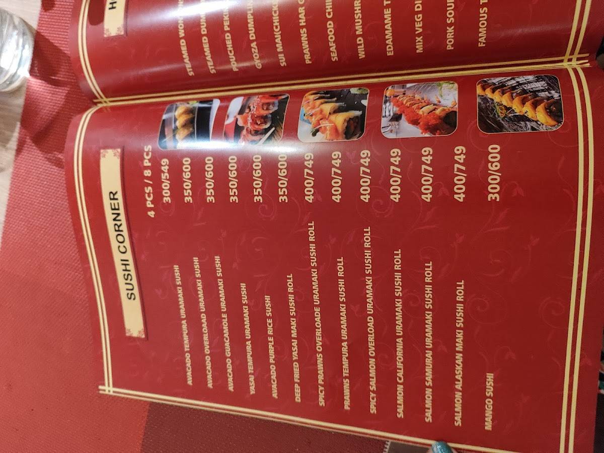 Kimling Chinese Cuisine menu