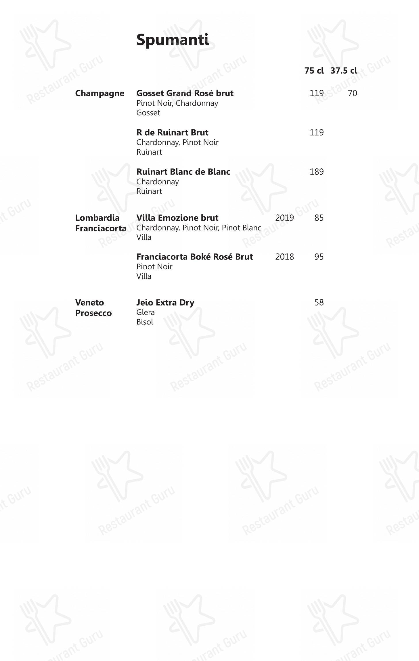 Klingler's Ristorante Ascona in Ascona - Ночное меню