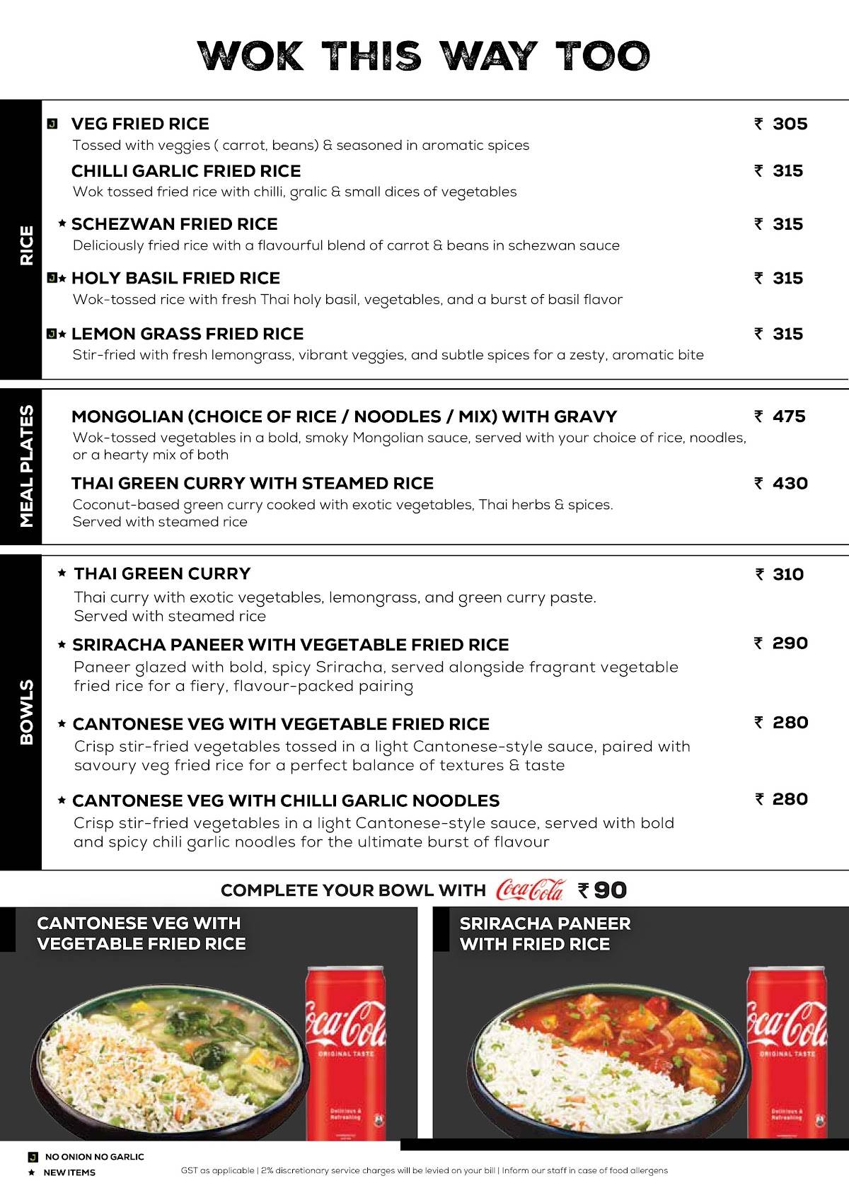 Chai Break - Allenby Road menu