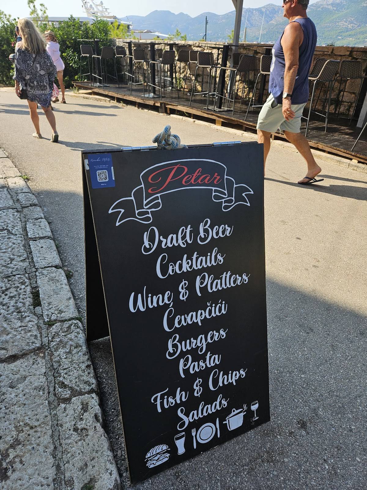 Menu di Konoba Petar 