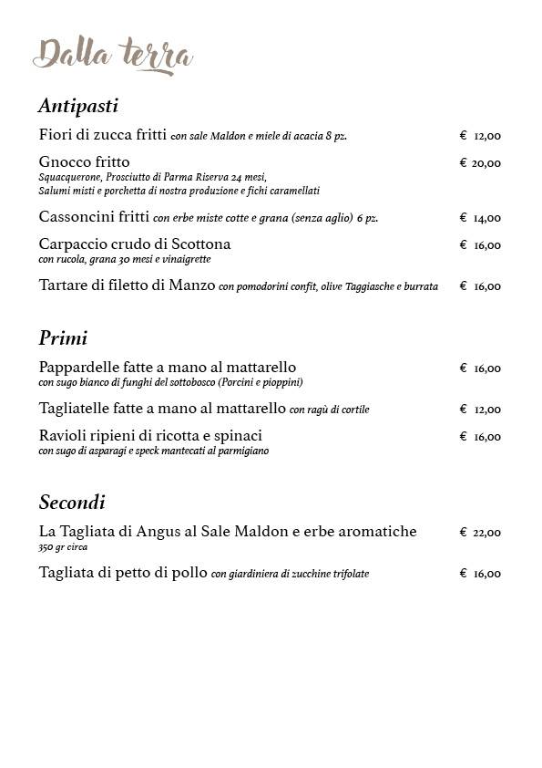 Menu di L'Arcangelo Pizzeria 