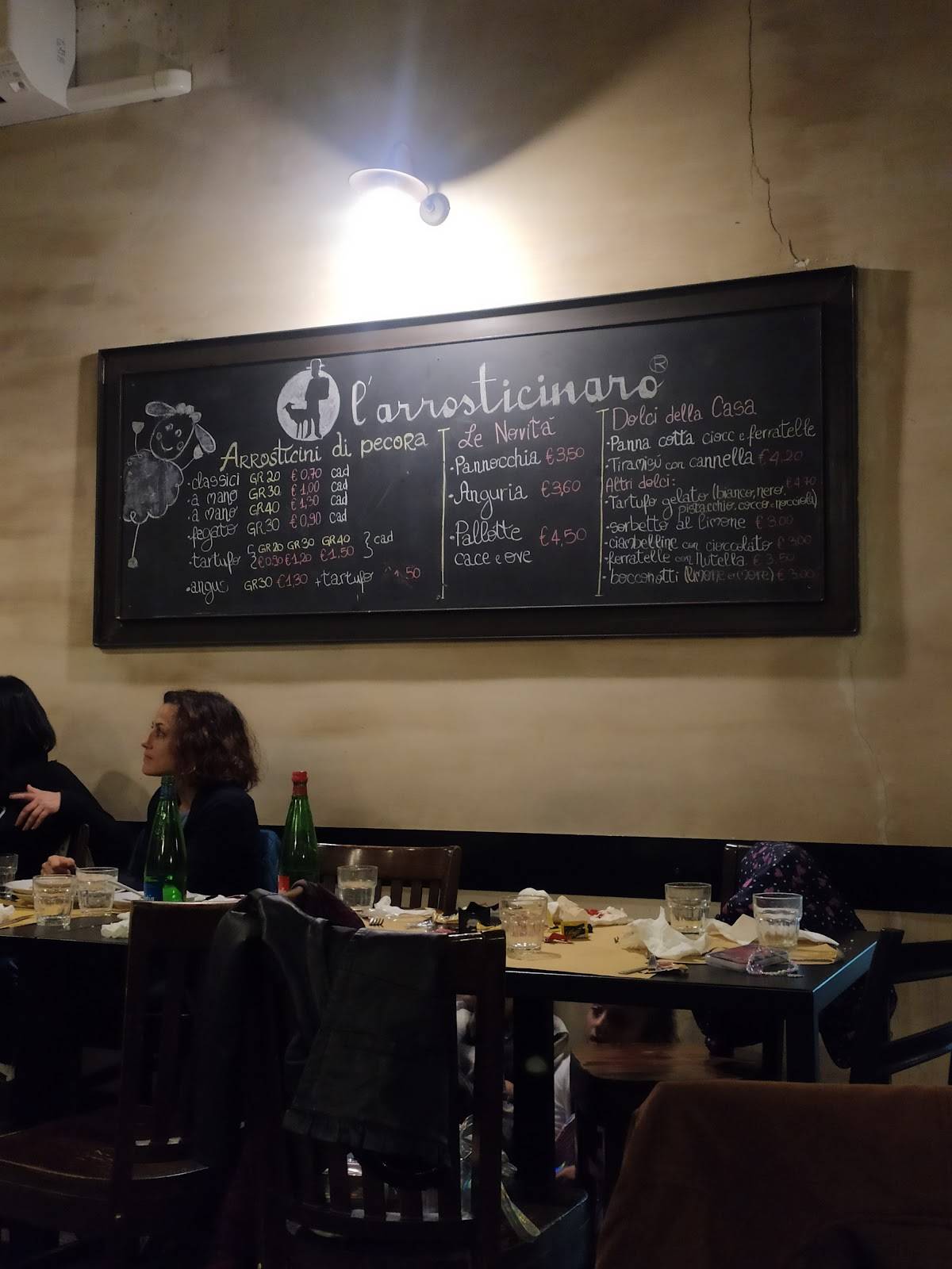 Menu di L'Arrosticinaro 