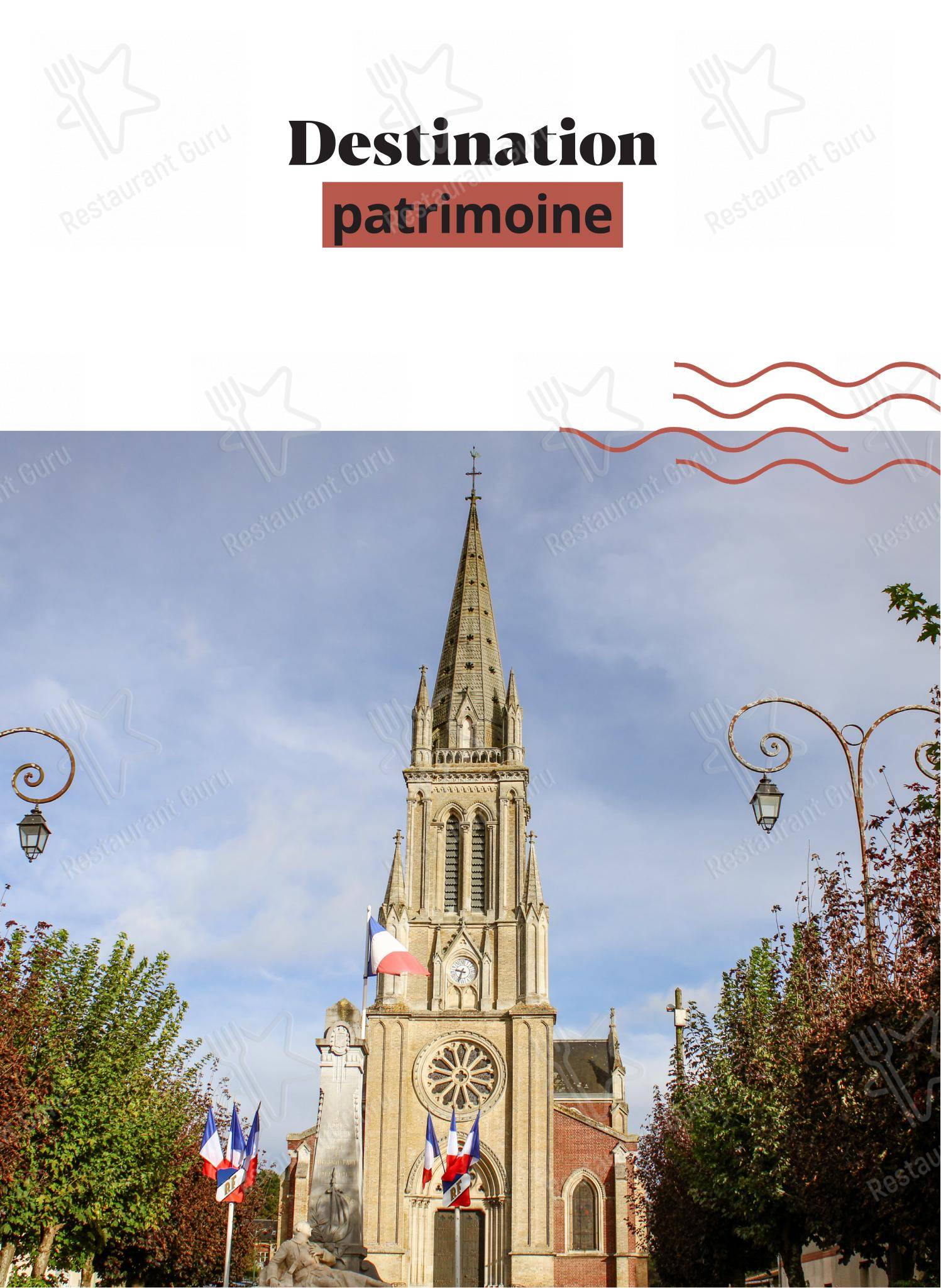 L'Audace dans Le Thil-Riberpré - Menu