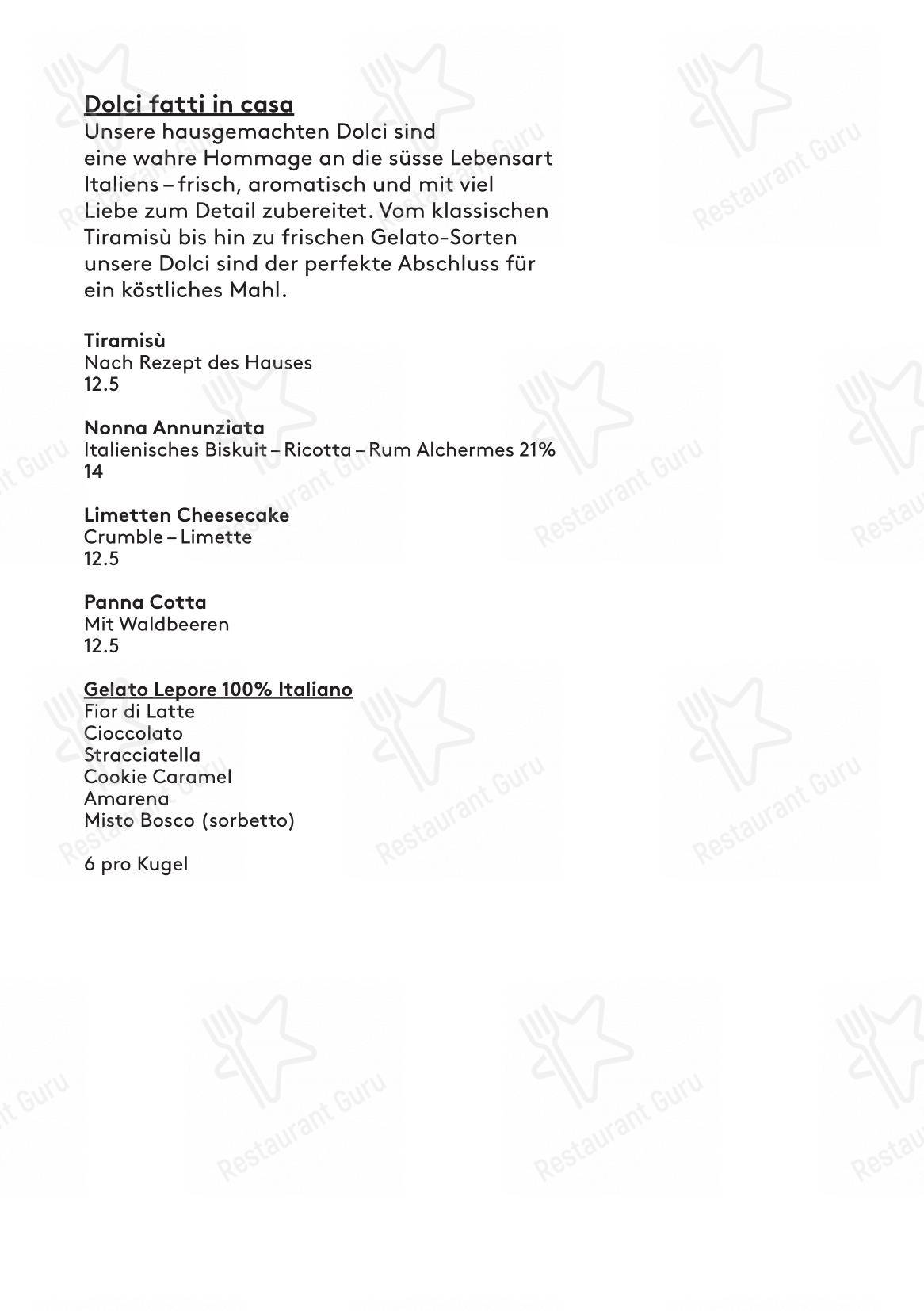 Menu per La Bestia - Pizza Pizza ristorante