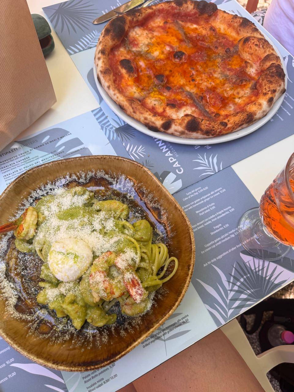 Menu di La Capannina Pizza and Grill 