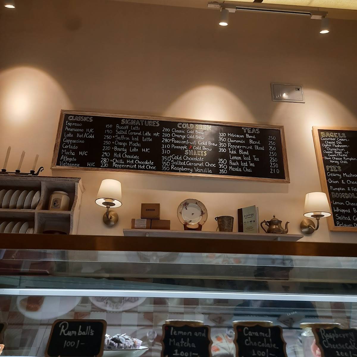La Grange menu