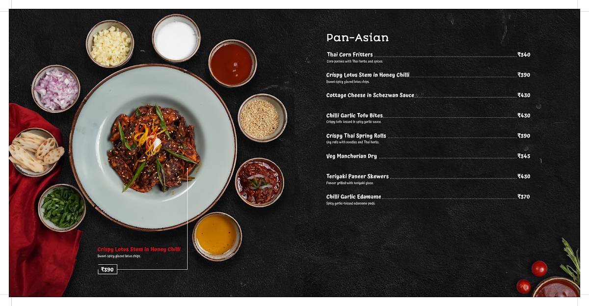 La' Patron Cafe menu