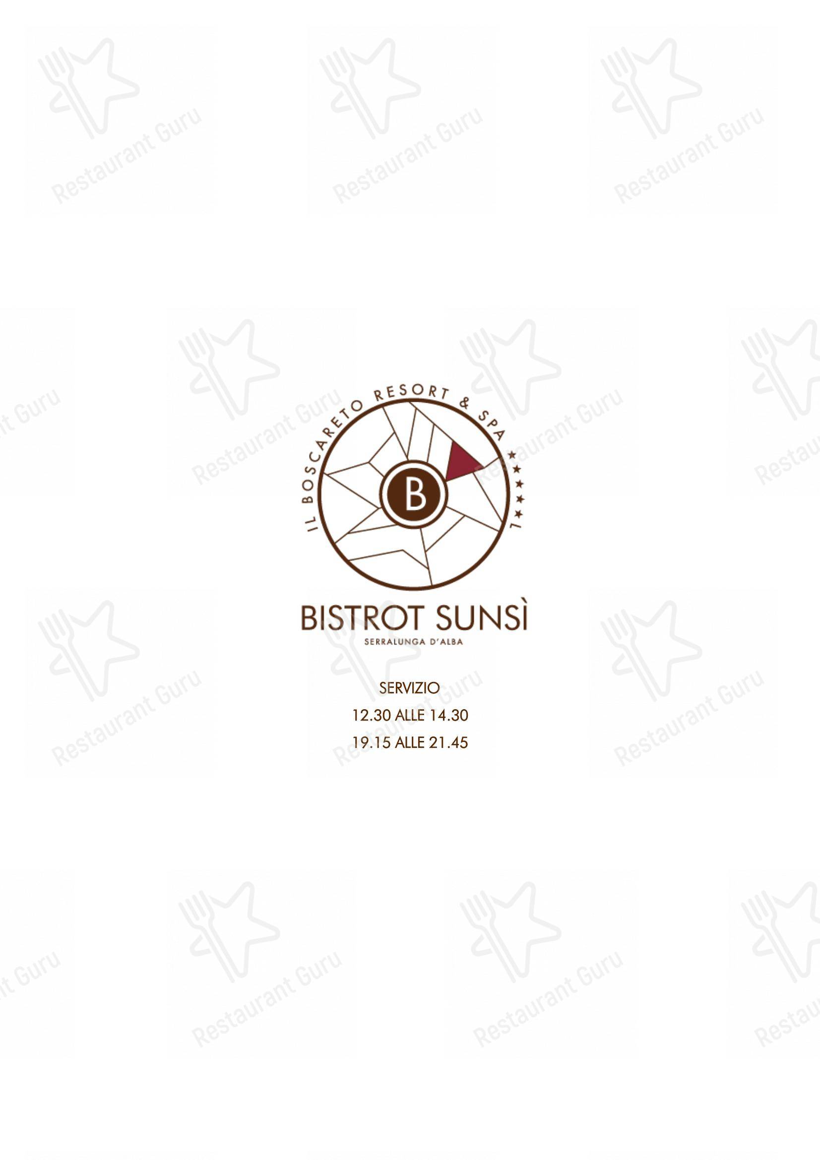 Menu per La Rei Natura by Michelangelo Mammoliti ristorante