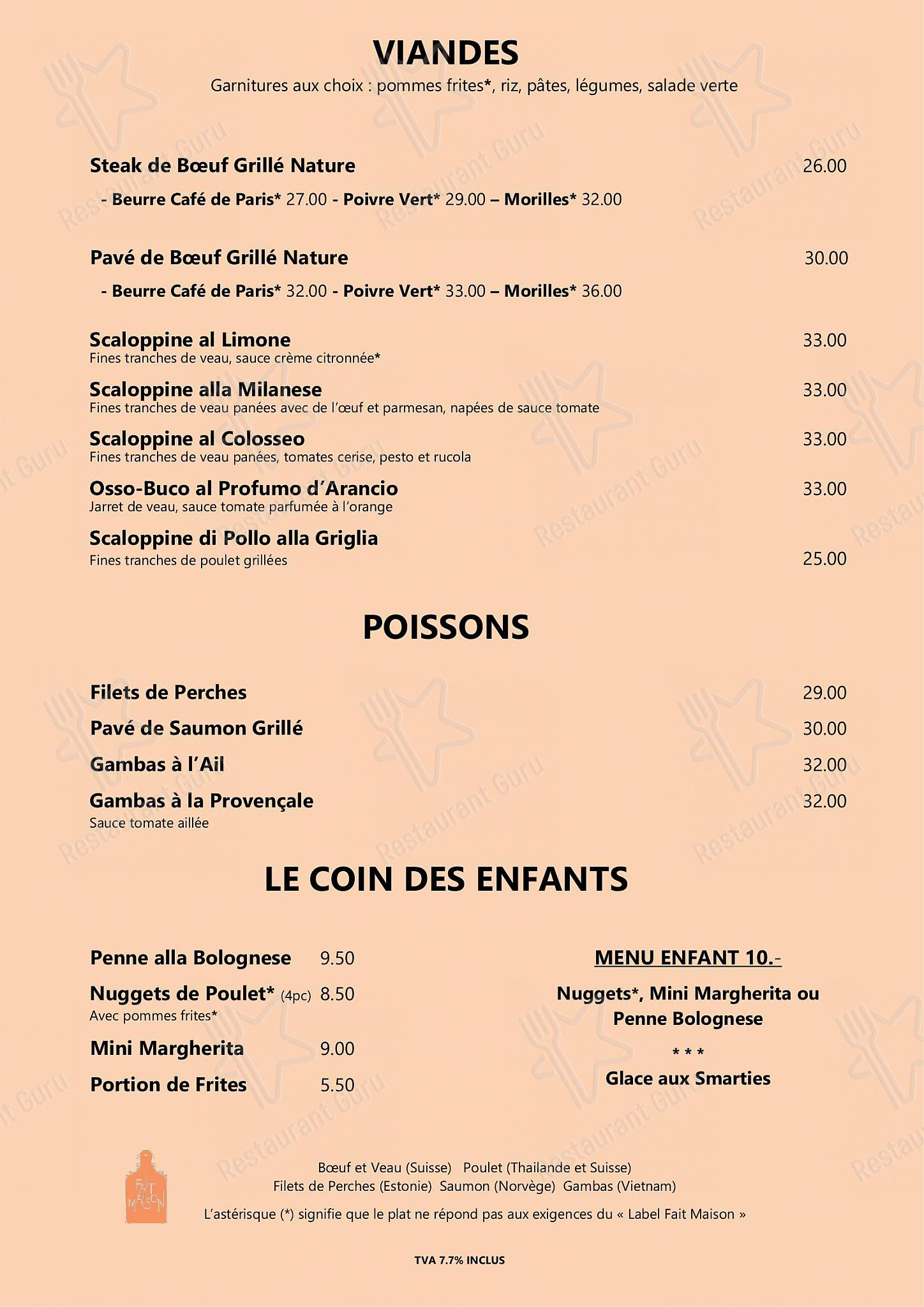 Guarda il menu di La Ruota