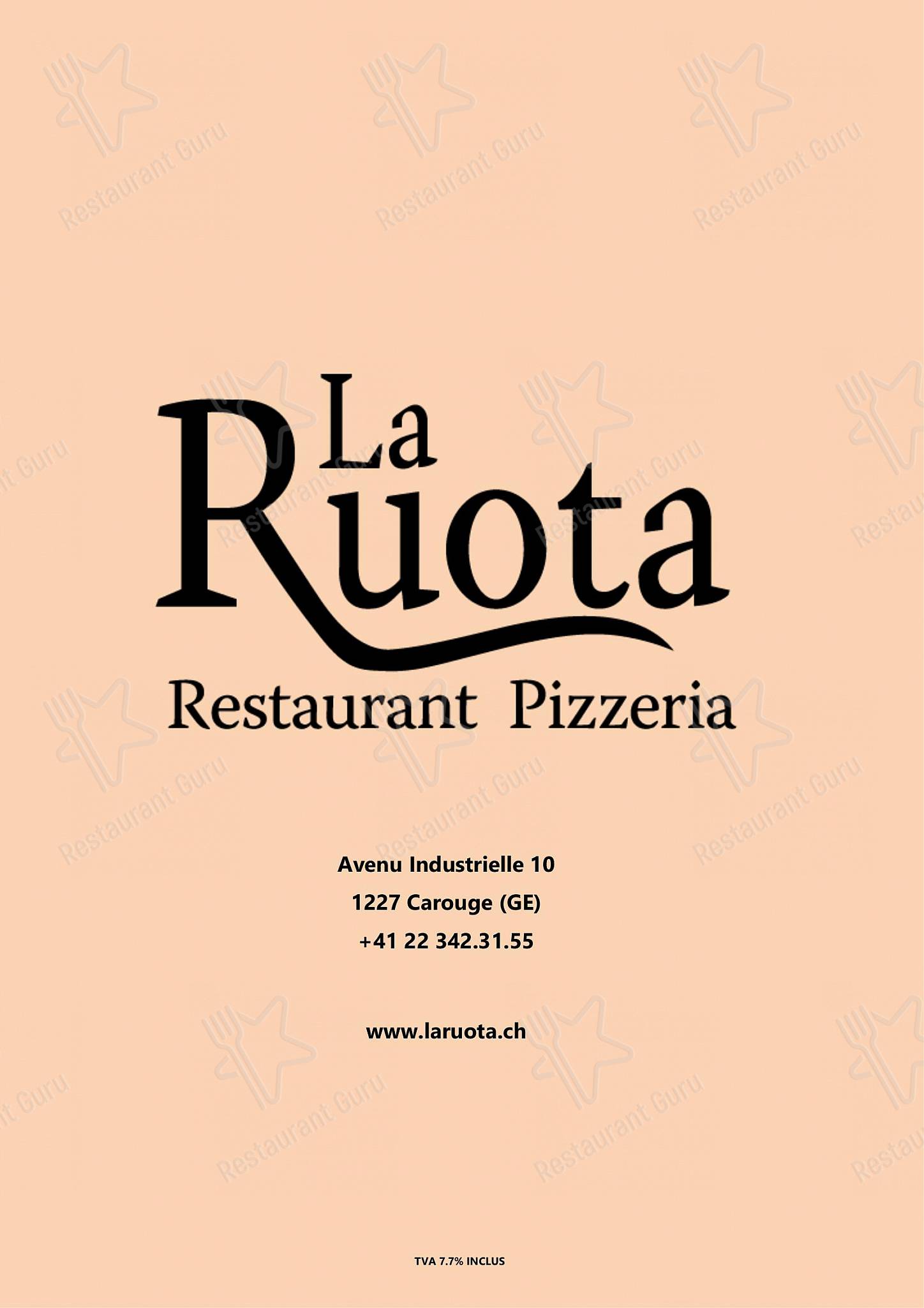 Guarda il menu di La Ruota