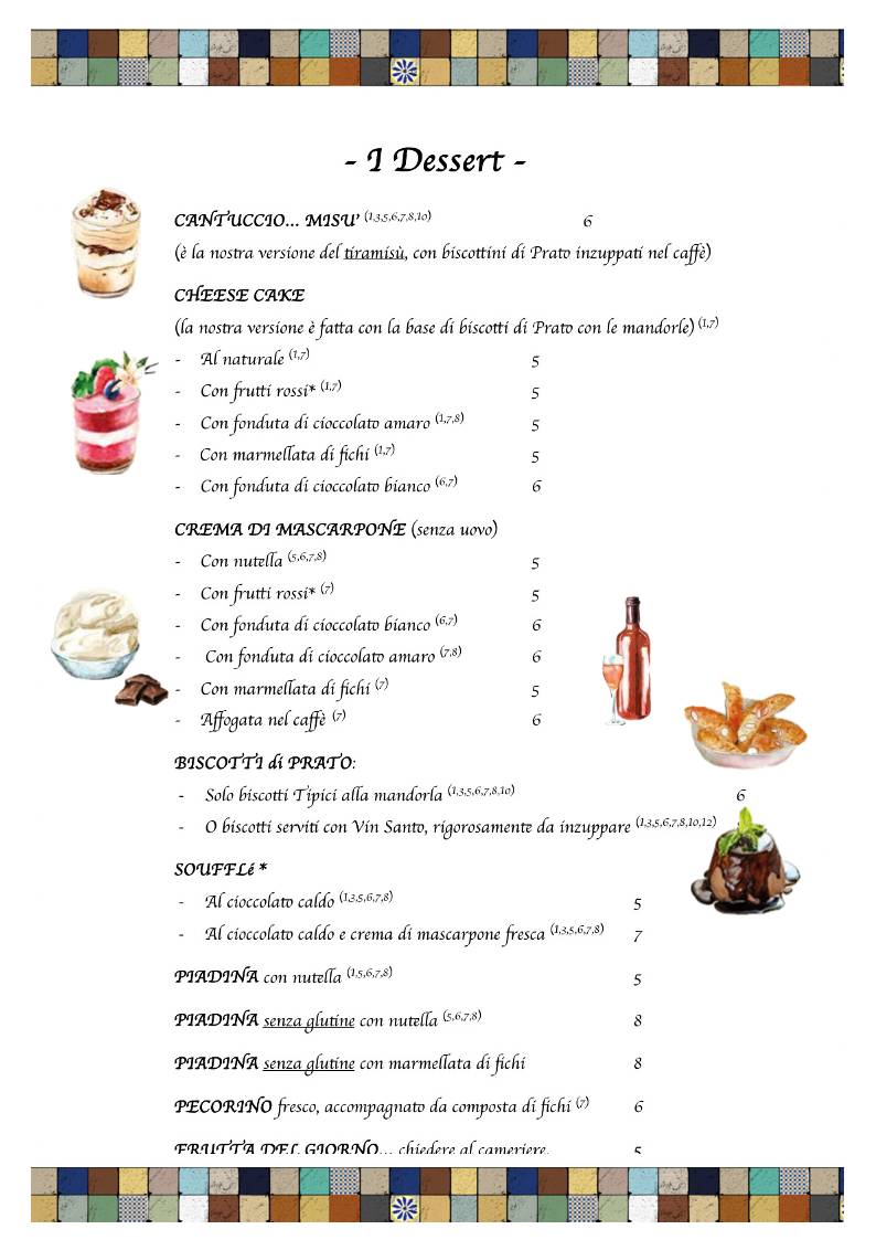 Menu di Le Barrique Wine Bar 