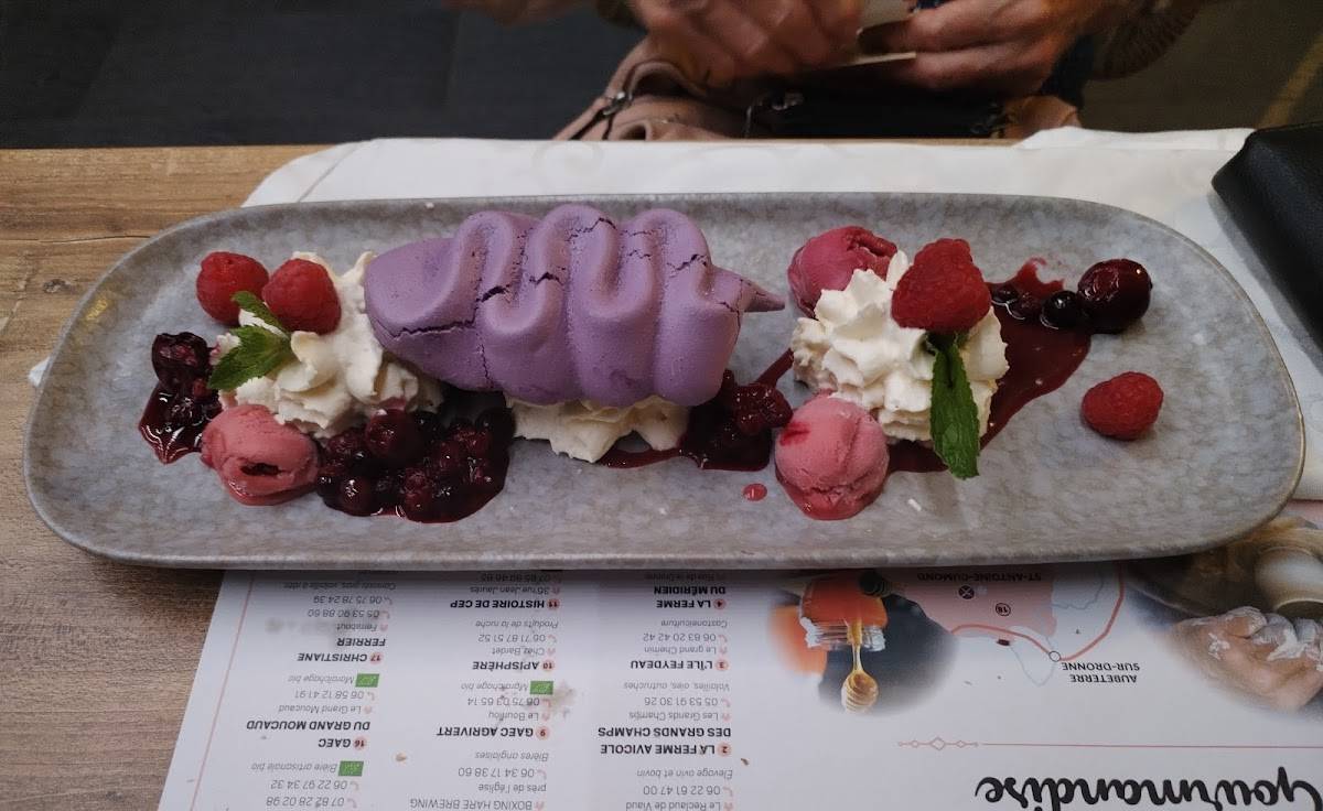 Menu de Le Bontemps