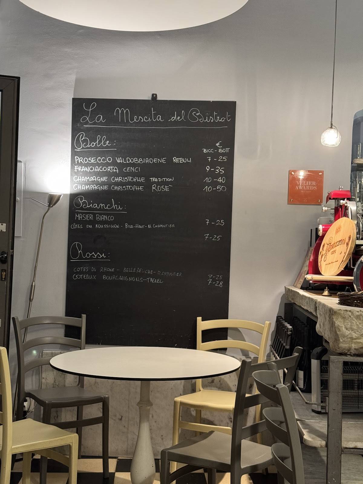 Menu di Le Cicale Bistrot 