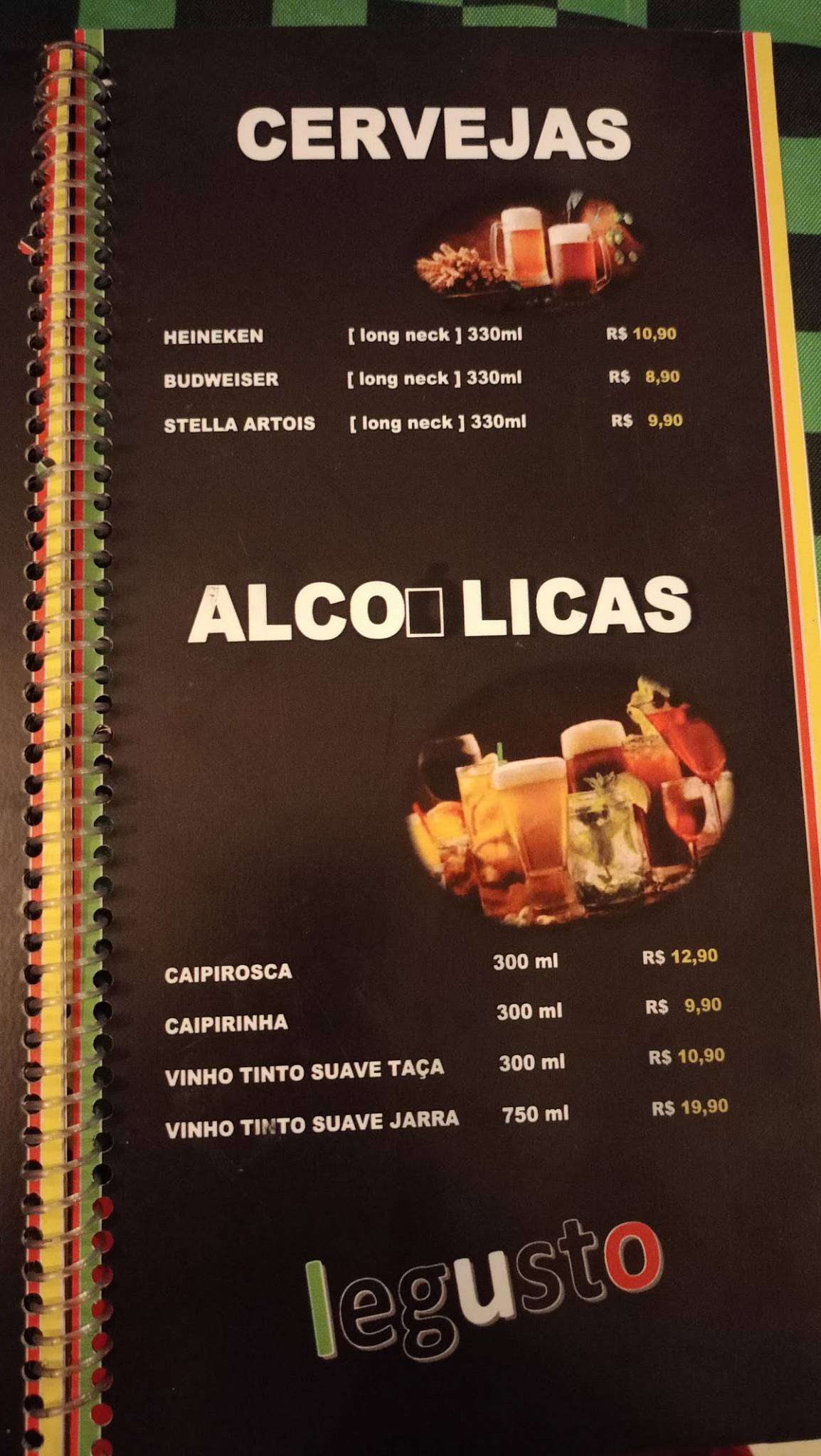 Le Gusto Restaurante & Pizzaria cardápio