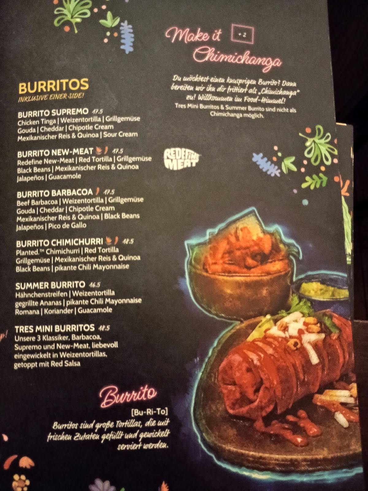 Menu de Enchilada Leipzig