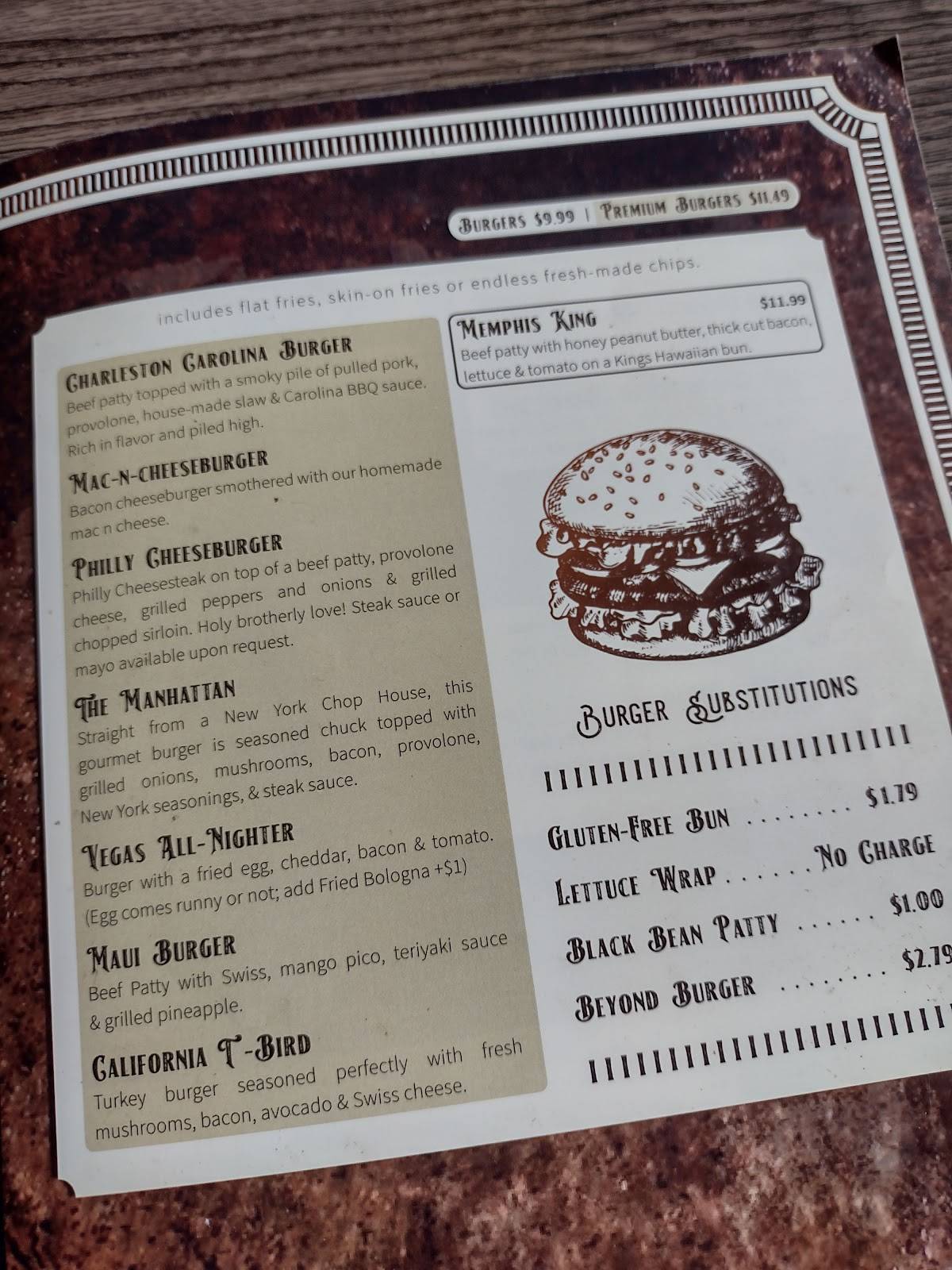 Menu at Lemonade House Grille restaurant, Poplar Bluff