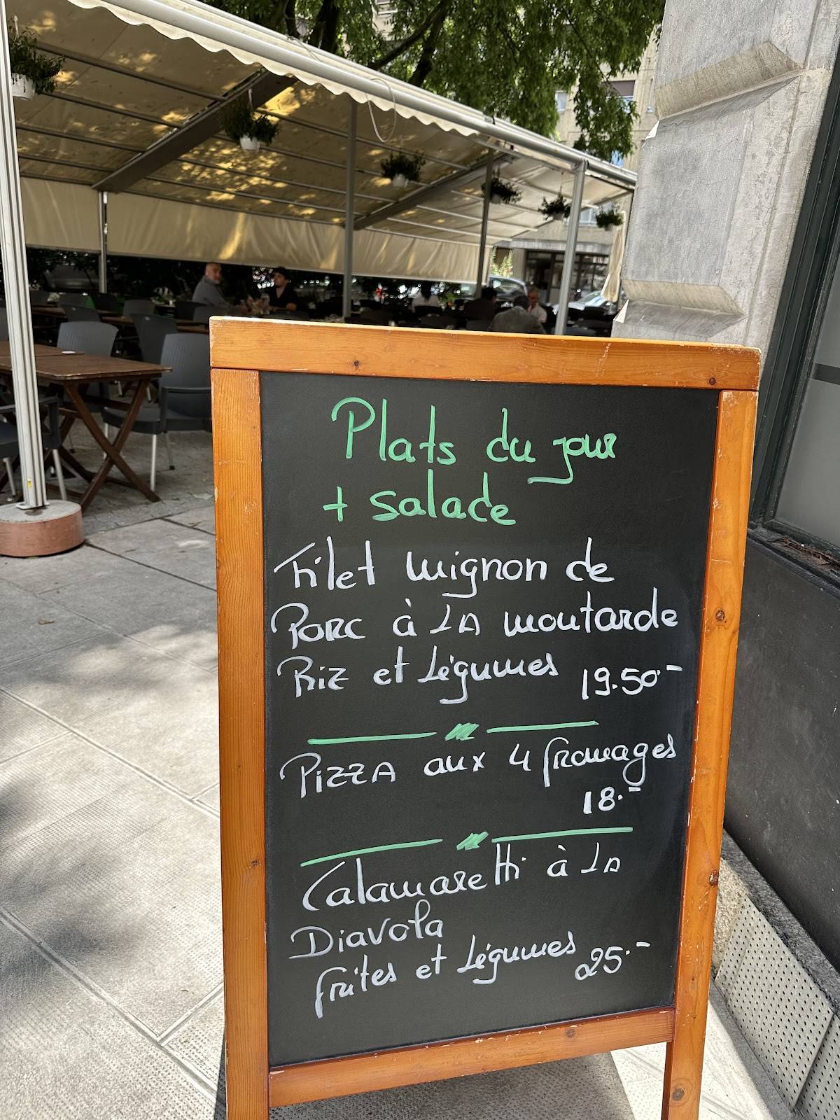 Menu de L'escalade