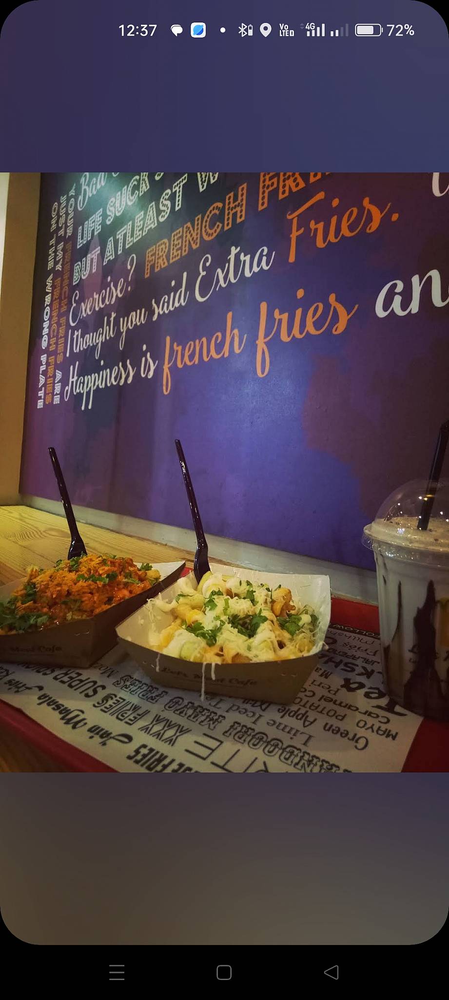 Let's Meet Cafe menu