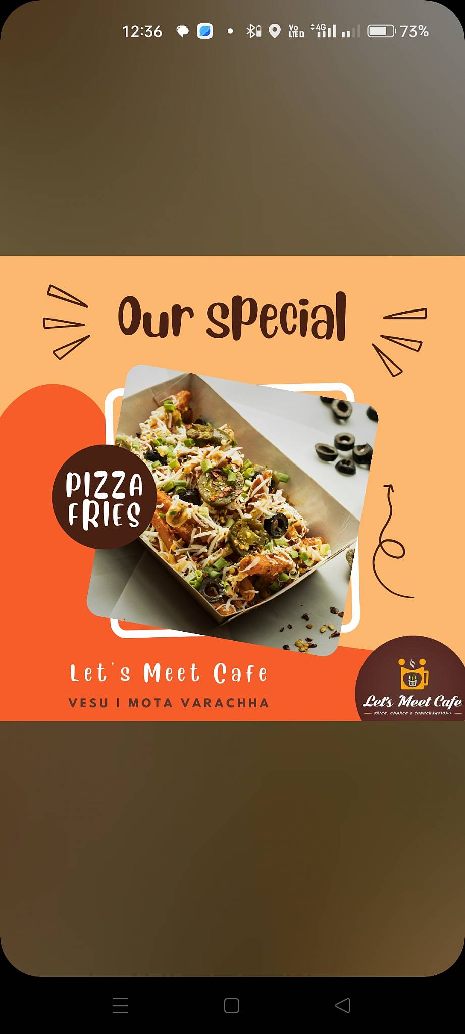 Let's Meet Cafe menu